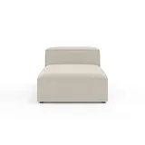 OTTO home Chaiselongue Polyester 1-Sitzer Beige