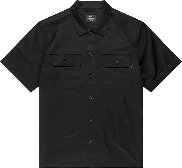 Vintage Industries Dexter, chemise - Noir - 3XL