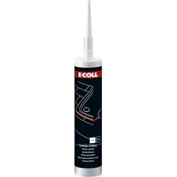 Sanitär Silikon (Polysiloxan) weiß Essigvernetzend 310ml Kartusche - weiß