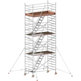 Hymer Treppen-Fahrgerüst mit Fahrtraversen 2,95x1,50m, Reichhöhe 10,6 m