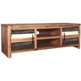 vidaXL TV-Schrank Massivholz 120x35x40 cm