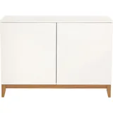 Woodman Sideboard »Elinee«, Kommode im angesagten skandinavischen Look, Breite 120 cm, weiß