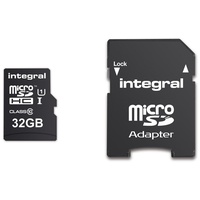 Integral microSDHC UltimaPro 32GB Class 10 90MB/s UHS-I + SD-Adapter