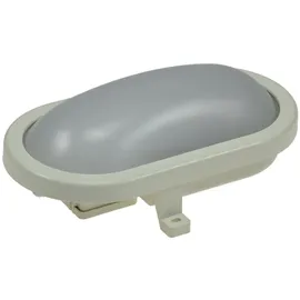 ChiliTec Oval-Armatur 12W IP44 grau