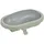 ChiliTec Oval-Armatur 12W IP44 grau