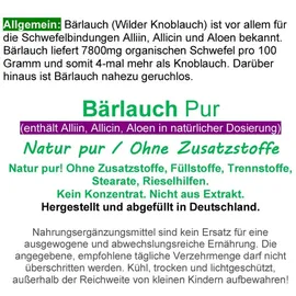 Vitalleben Frischblatt Bärlauch Kapseln 360 St.