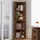 modfu Vitrine, Walnuss, Holzwerkstoff, 55x180x32 cm, Wohnzimmer, Wohnwände, Vitrinenschränke