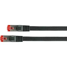 Python RNS Patchkabel Cat.6 S/FTP PiMF PVC 250MHz OFC 7,5m schwarz