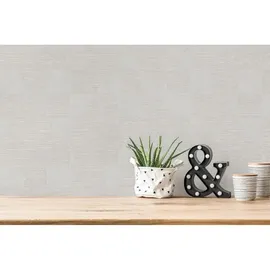 Livingwalls Titanium 3 Vliestapete 0,53 m x 10,05 m 381966 Weiß/Grau
