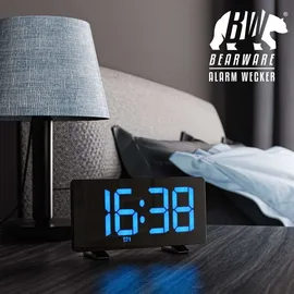 Bearware Radiowecker schwarz
