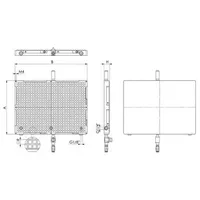 AMF Verstellbarer Stirnlochschlüssel 7-40 mm, 2,5 mm