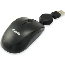 Equip Optische Reisemaus schwarz