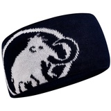 Mammut Stirnband Tweak Headband mit eingestricktem Mammut blau