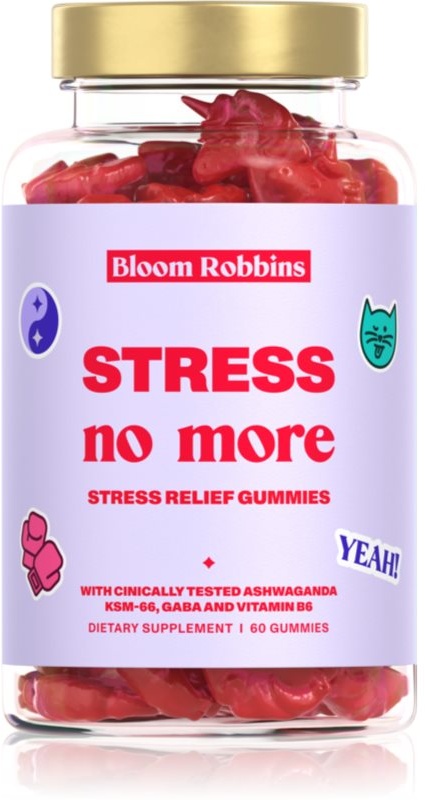 Bloom Robbins STRESS no more Kauwürfel für das psychische Wohlbefinden 60 St.