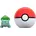 Pokémon Clip n Go Poké Ball Bisasam 5 cm