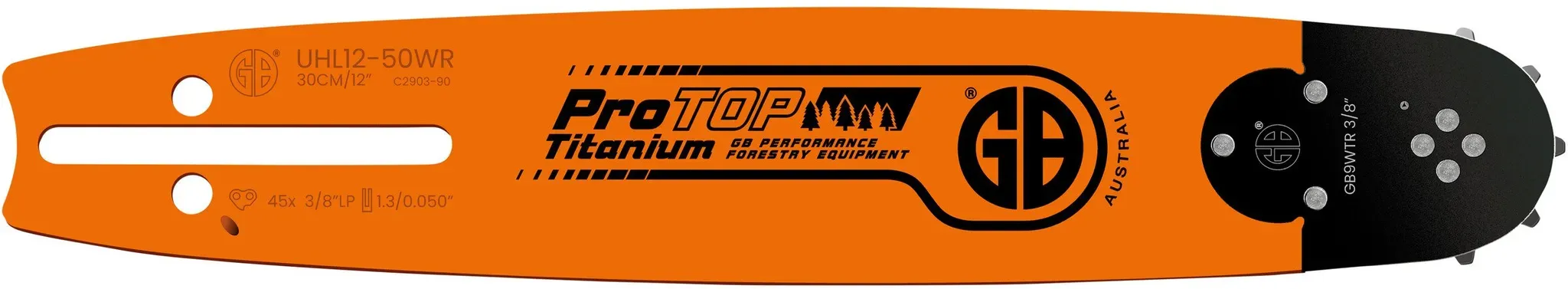 GB Führungsschiene Titanium ProTOP 3/8