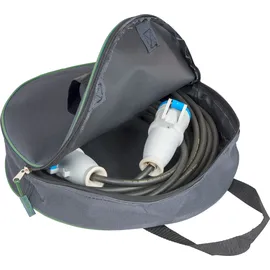Bo-Camp Aufbewahrungstasche für Verlängerungskabel 6 x 35 cm Grau