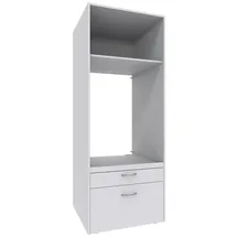 WIMEX MULTIRAUMKONZEPT Waschmaschinenschrank 70 x 185 cm Weiß Holz