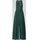 Cartoon Jumpsuit mit Bindegürtel und Eingrifftaschen, Mint, 42