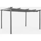 sweeek Aluminium Pergola 3 x 4 m Grau