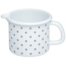 RIESS Country Schnabeltopf 9 cm pünktchen grau