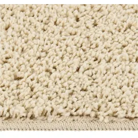 vidaXL Shaggy-Teppich 160 x 230 cm Creme
