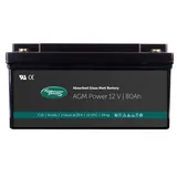 WhisperPower AGM Power Batterie 12V 80Ah
