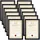luxuskollektion Bilderrahmen klassisch schwarz 21x29,7 cm 12er Set