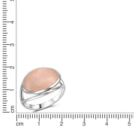 Celesta Silber 925 rhodiniert mit echtem Rosenquarz