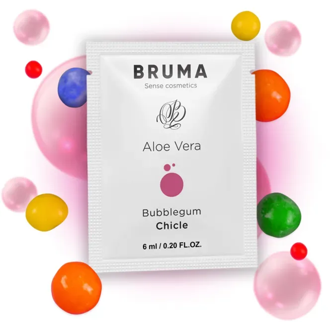 BRUMA  Aloe Vera Gleitgel mit Bubblegum-Geschmack 6 ml