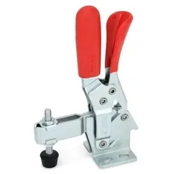 810.3-230-CL Schnellspanner, Spannhebel vertikal, mit Verriegelung, mit waagrechtem Fuß