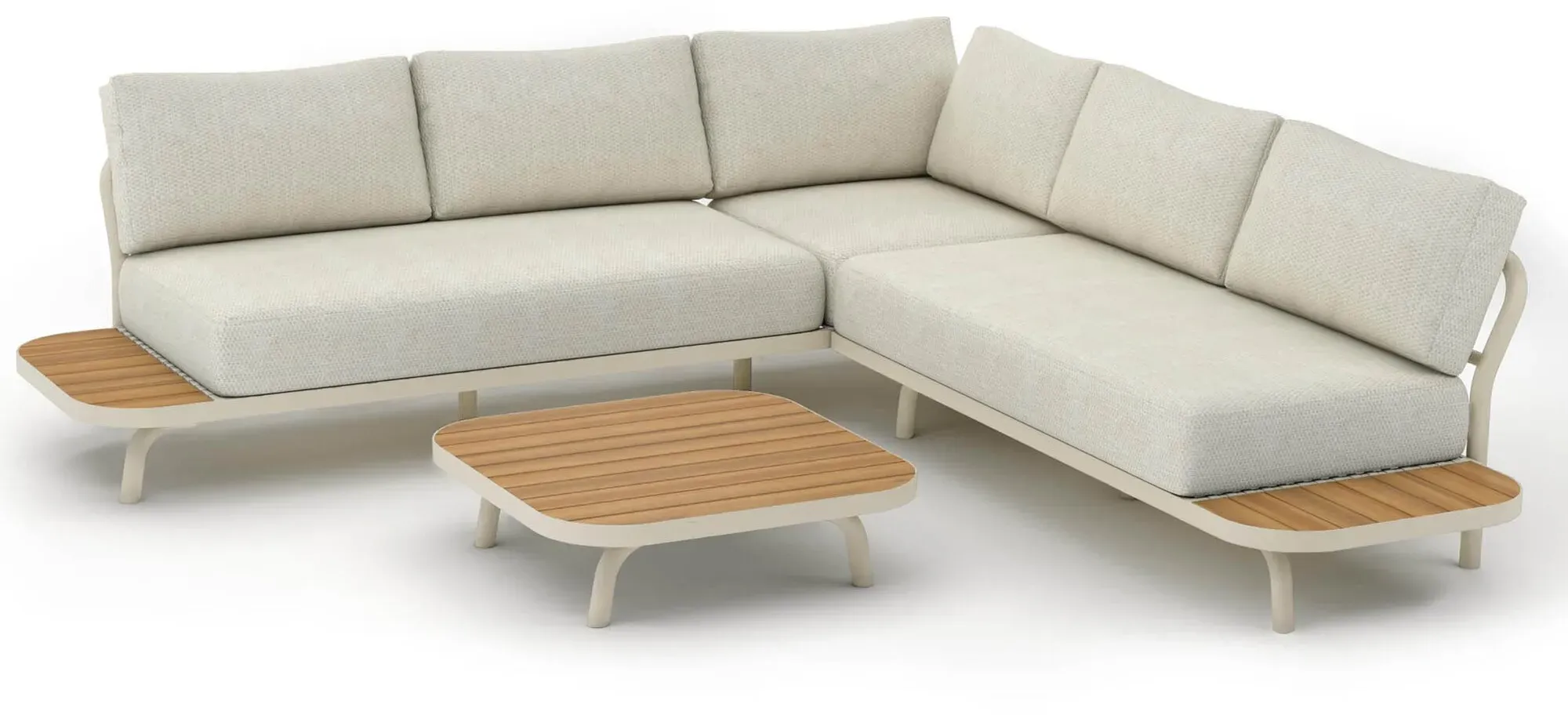 barths »Paros« Lounge-Set sand 2-teilig