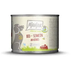MjAMjAM - BIO für Hund 200g MjAMjAM Hund 6x200g BIO Schwein mit Kürbis