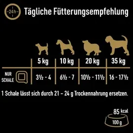 Cesar Natural Goodness Premium Hunde Nassfutter in der Schale Getreidefrei mit Superfoods in 4 Varietäten Megapack 24x100g