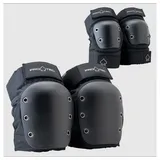 Pro-Tec Street Knee/Elbow Pad Set Open Back Black - schwarz XL