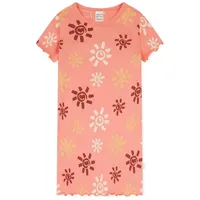 SCHIESSER Nachthemd Girls World in apricot | Gr.: 128