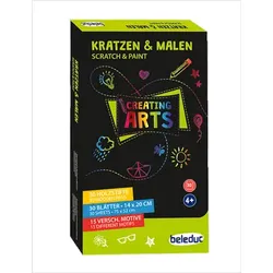Kratzen & Malen - Kratzpostkarten