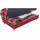 Max Winzer Recamiere Flachgewebe 1-Sitzer Rot