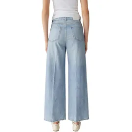 opus pants Calina Cruise Wide Leg Hose Blau 36 28