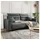 VitaliSpa Sofa Caprioli Anthrazit 236 cm modern Wohnzimmer Wohnzimmercouch Loungesofa Schlafcouch Klappsofa Taschenfederkern 2-Sitzer