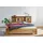 MASSIVMOEBEL24.DE Bett Mango 190x220x105 natur lackiert Railway 143
