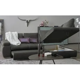 Switch Eckcouch Flachgewebe 3-Sitzer Blau