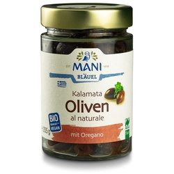 Kalamata Oliven al naturale - Mani - NL Fair - bio & roh (0.205kg)