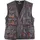 Terrax Workwear Weste Gr.54 dunkelgrau/schwarz/orange