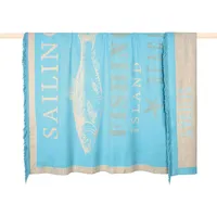 PAD Wohndecke PAD SEA blau (turqouise), B:150cm L:200cm, Wohndecken,