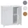 MCW Waschbeckenunterschrank 60 x 60 x 30 cm Weiß