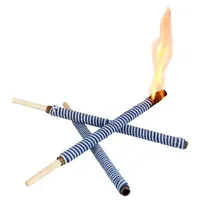 Favorit Handfackel 3er Pack blau-weiß Handfackel - Favorit