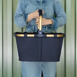 Reisenthel carrybag midnight gold