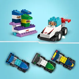 LEGO DUPLO - Team Rennautos mit Rennfahrern