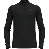 Odlo Herren Merino 200 Turtle Neck Zip Longsleeve (Größe M,